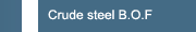 Crude steel B.O.F